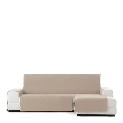 Afbeelding van Practica Sofa plaid chaise longue 240cm rechts frontalzicht korting kleur 01 camel