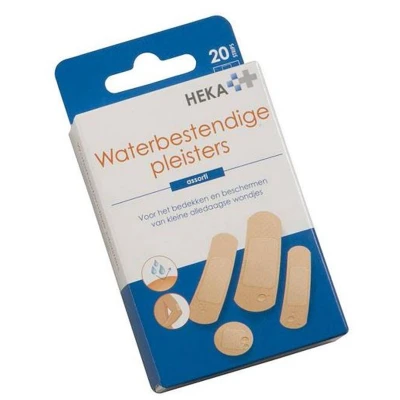 Afbeelding van Heka Wondpleister waterbestendig 20 stuks