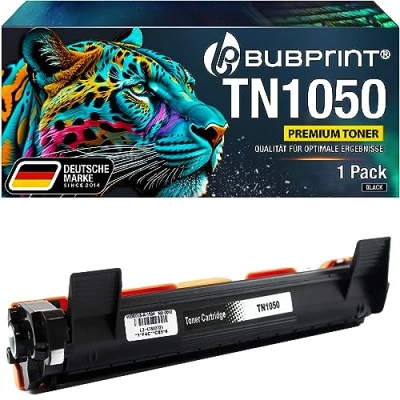 Afbeelding van Bubprint, compatibele toner als vervanging voor Brother TN 1050, TN1050 DCP 1510, 1512, 1610W, 1612W, MFC 1810, 1910W, HL 1110, 1112, 1210W, 1212W, zwart