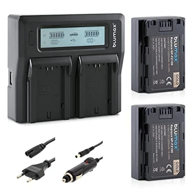 Afbeelding van Blumax 2X Gold batterij vervangt Sony NP FZ100 2250mAh + dubbele lader Dual geschikt voor Alpha 7RM3, 7M3 / 7 III/Alpha 7R III IV 7SIII 9 II A9S 100% compatibel