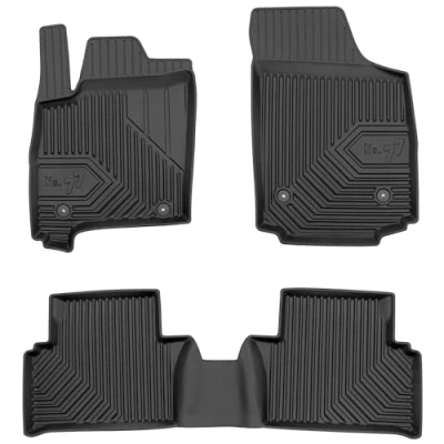 Afbeelding van MOTOS Auto Vloermatten van rubber voor Opel Meriva A 2003 2010 Verbeter uw reiscomfort met Anti Slip Mat Car No.77 alle weersomstandigheden, bescherming tegen vuil