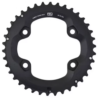 Afbeelding van Shimano Kettingblad Deore Fc m6000 2 38t bf 10s 96 Mm Zwart