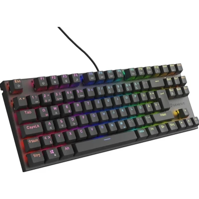Afbeelding van Genesis Gaming keyboard THOR 303 TKL brown kabelgeb. (DE)