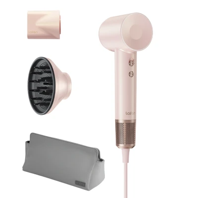 Afbeelding van Laifen Swift Premium Föhn Licht roze/Goud Haardroger met ionische technologie 3 warmtestanden