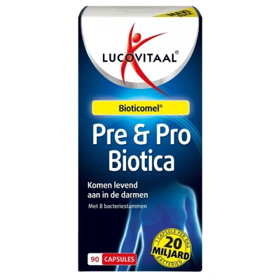 Afbeelding van Lucovitaal Pre &amp; Probiotica Capsules 90CP