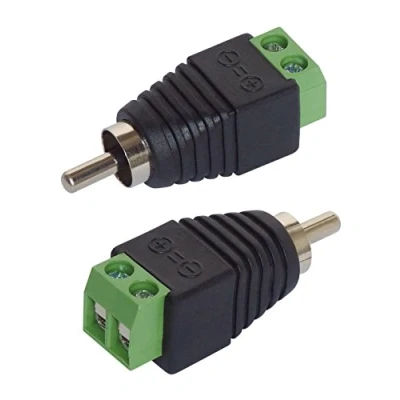 Afbeelding van Adapter Cinch RCA stekker, set van 2