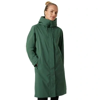 Afbeelding van Helly Hansen W Victoria Spring Coat regenjas voor dames, 476 SPRUCE, XS