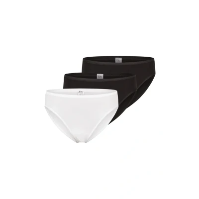 Afbeelding van mey 3ER PACK PURE American Slip, Dames, Maat: Small, Schwarz/weiß