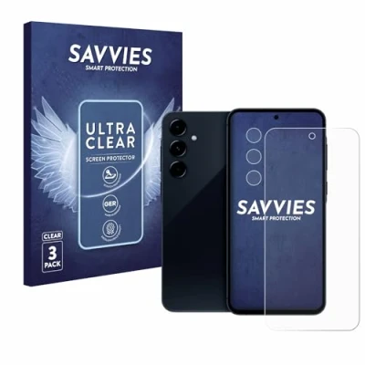 Afbeelding van Savvies Screenprotector voor Samsung Galaxy A35 5G (Voor+Camera) Folie Beschermfolie transparant (6 Stuks)