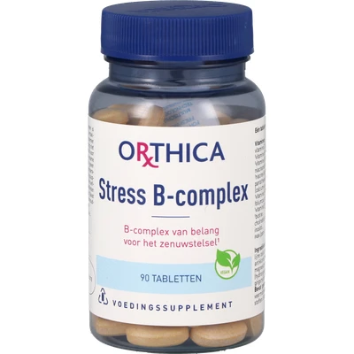 Afbeelding van 25% korting Orthica Stress Vitamine B Complex (90 Tabletten)