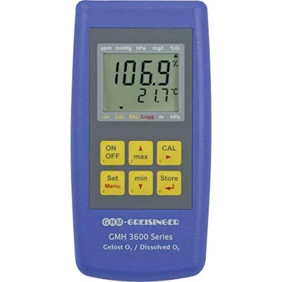 Afbeelding van Greisinger 610882 GMH 3611 GL zuurstofmeetapparaat druk, concentratie, O2 assemblage