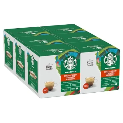 Afbeelding van STARBUCKS Single Origin Colombia by Nescafé Dolce Gusto, Medium Roast, Koffiecapsules 6 x 12 (72 Capsules)