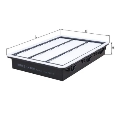 Afbeelding van Knecht Luchtfilter LX 4492