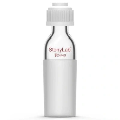 Afbeelding van stonylab Thermometer inlaatadapter met 24/40 Binnenverbinding, 80 mm Hoogte, voor Destillatieapparatuur