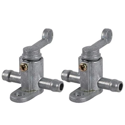 Afbeelding van 8mm 5/16 &#039;&#039;Brandstoftank Tap AAN/UIT Inline Schakelaar Benzinekraan Kraan Klep voor Motorfiets Dirt Bike ATV Quad Buggy (2 STKS)