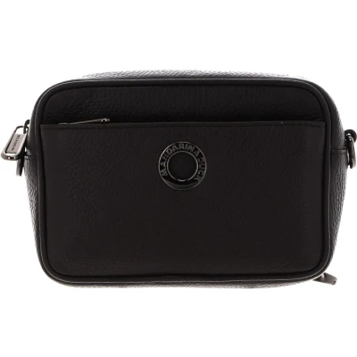 Afbeelding van MANDARINA DUCK Leren Schoudertas Gordeltas Mellow Leather Camera Bag Mole Bruine