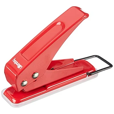 Afbeelding van JPC 24823 perforator, 1 gat, 20 vellen, metaal