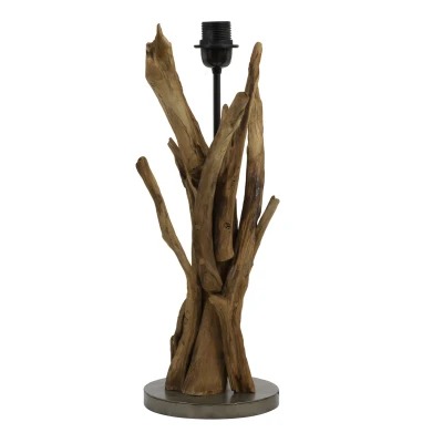 Afbeelding van Light &amp; Living Lampvoet BLUMA 18x18x50 Bruin