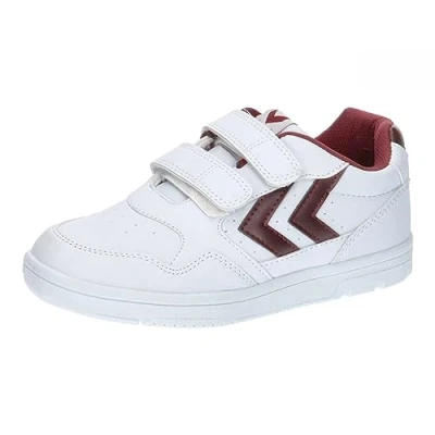 Afbeelding van Hummel Camden JR Sneakers laag voor kinderen, Maat: 29, White red Pu