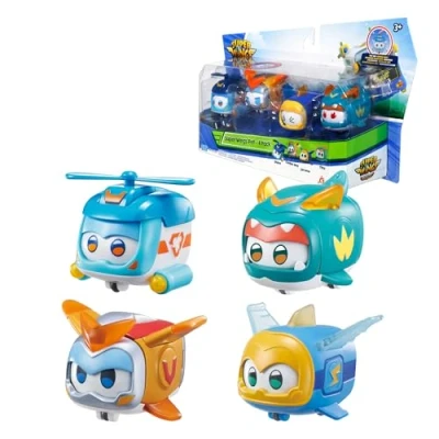 Afbeelding van Super Wings Pet Shine, Golden Boy, Jerome, Tino, speelgoed voor jongens en meisjes, 4, 5, 6, 7, 8 jaar, meerkleurig