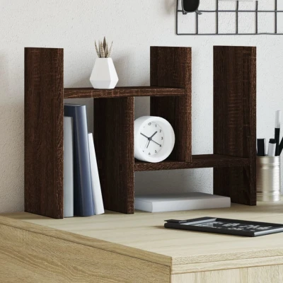 Afbeelding van Bureau organiser 34,5x15,5x35,5 cm hout bruin eikenkleurig