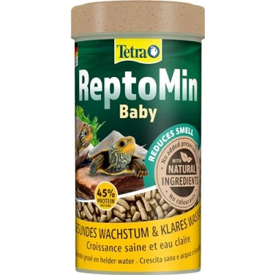 Afbeelding van Tetra ReptoMin Baby schildpadvoer voedersticks speciaal voor zeer jonge waterschildpadden, 250 ml blik