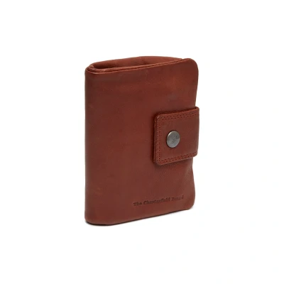 Afbeelding van The Chesterfield Brand Leren Portemonnee Cognac Mavona
