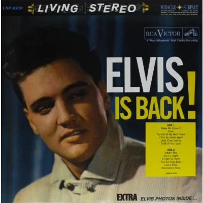 Afbeelding van Elvis Presley Is Back (LP)