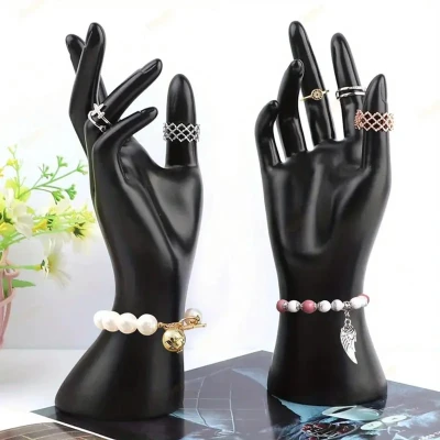 Afbeelding van Juwelen standaard Sierradenhouder Handmodel Sieraden Display Stand, Desktop Ring Ketting Armband Horloge Houder