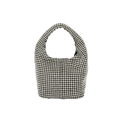 Afbeelding van faina Handtas, Dames, Maat: One Size, Silver