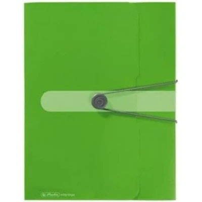 Afbeelding van Herlitz 11206133 Documentbox A4 PP groen