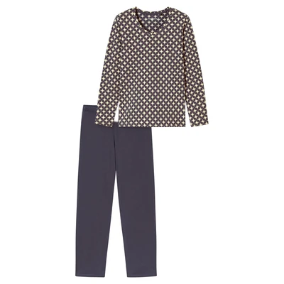 Afbeelding van SCHIESSER Pyjama lang Dames Pyjamas