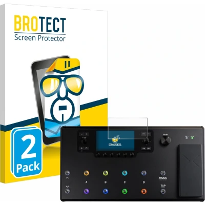 Afbeelding van BROTECT Screenprotector voor Line 6 Helix LT Folie Beschermfolie transparant (2 Stuks)