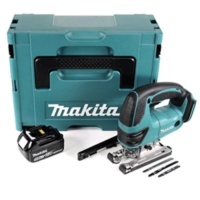 Afbeelding van Makita DJV 180 T1J accu decoupeerzaag 18V + 1x 5.0Ah Makpac zonder oplader