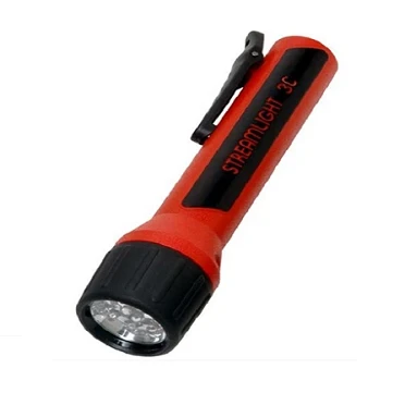 Afbeelding van Streamlight 3C Propolymer Witte LED HAZ LO ATEX Zaklamp Oranje Behuizing