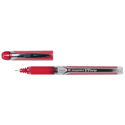 Afbeelding van Rollerpen PILOT Hi Tecpoint grip V7 0.4mm rood