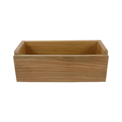 Afbeelding van Teak Verrekijker opbergrek