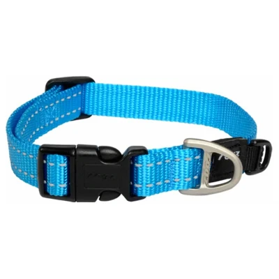 Afbeelding van Rogz For Dogs Nitelife Halsband Turquoise 11 MMX20 32 CM