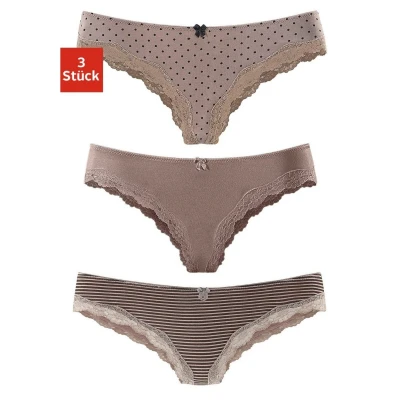 Afbeelding van LASCANA Slip greige