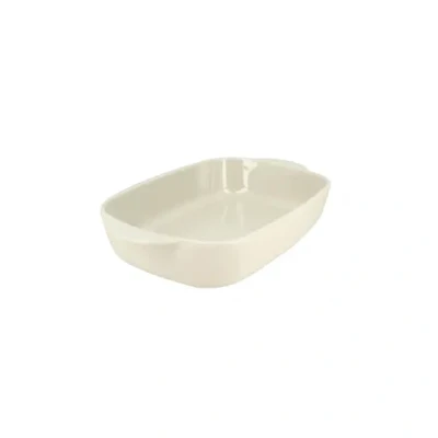 Afbeelding van OGO living Octave Ovenschaal 33x20cm Beige Aardewerk