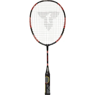 Afbeelding van Talbot Torro® ELI Mini, verkorte lengte, leergreep, druppelkop 419612 badmintonracket, zwart/geel/dood, één maat
