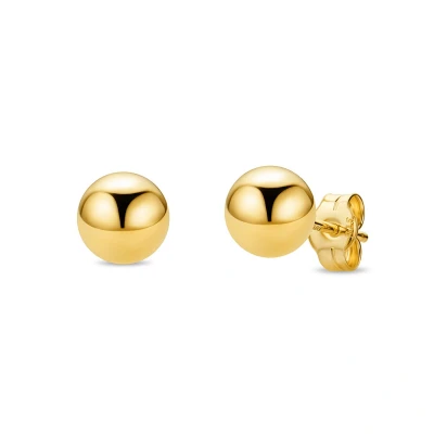 Afbeelding van Miore Gouden Oorbellen Knopjes Dames 9 Karaat Geelgoud hypoallergenic