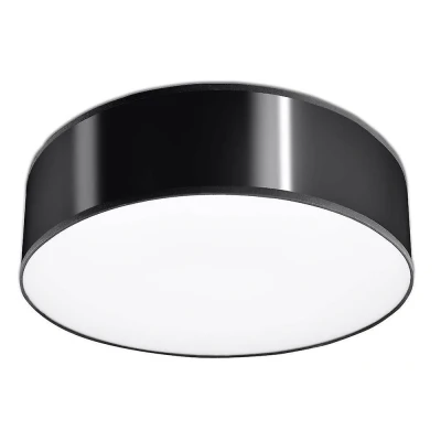 Afbeelding van Plafondlamp ARENA 35 zwart 2x E27 (excl lichtbron) Ø 35cm x 11cm IP20 230V AC