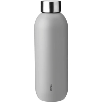 Afbeelding van Thermosfles Stelton Keep Cool Light Grey 600 ml