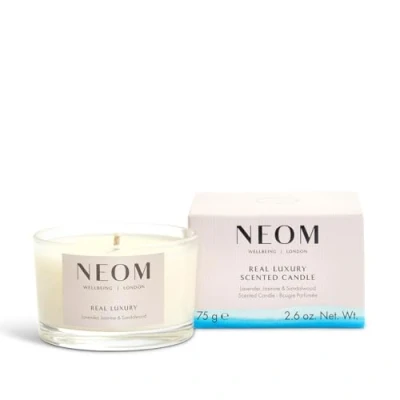 Afbeelding van NEOM Echte luxe geurkaars, reisgrootte Lavendel &amp; Palissander Etherische olie aromatherapie kaars Geur tot ontstressen