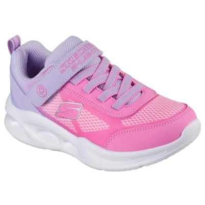 Afbeelding van NU 20% KORTING: SKECHERS Sneakers SOLA GLOW LIGHTS , slip on sneaker, blink klittenbandsluiting, maat sjabloon om te downloaden