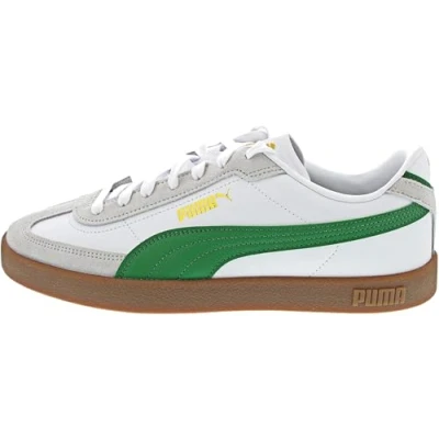 Afbeelding van Puma Unisex Club II ERA Sneaker, White Archive Green Gum, 4 UK, Witte Archief Groene Gom, 37 EU