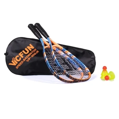 Afbeelding van Vicfun Speed badminton set 100 Junior Orange