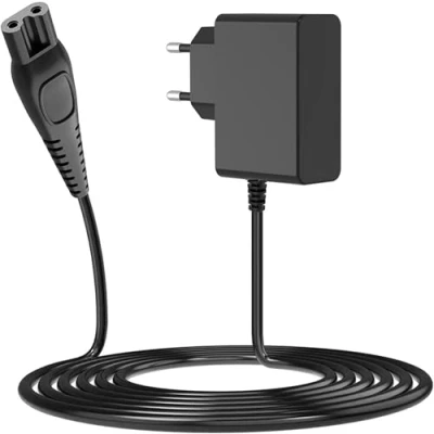 Afbeelding van 15 V Scheerapparaat Oplaadkabel vervanging, voeding oplader geschikt voor Philips Norelco HQ8505 9000 7000 5000 3000 Series, Shaver Charger Adapter