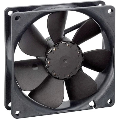 Afbeelding van EBM Papst 3412 NG Axiaalventilator 12 V/DC 82 m3/h (l x b h) 25.4 92 mm